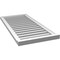 Ekena Millwork Vertical Surface Mount PVC Gable Vent: Functional, w/ 2"W x 2"P Brickmould Sill Frame, 20"W x 42"H GVPVE20X4203SF - alternate 3